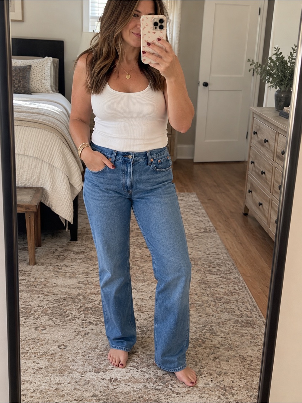 Levi’s Low Pro Straight Jeans Size 27